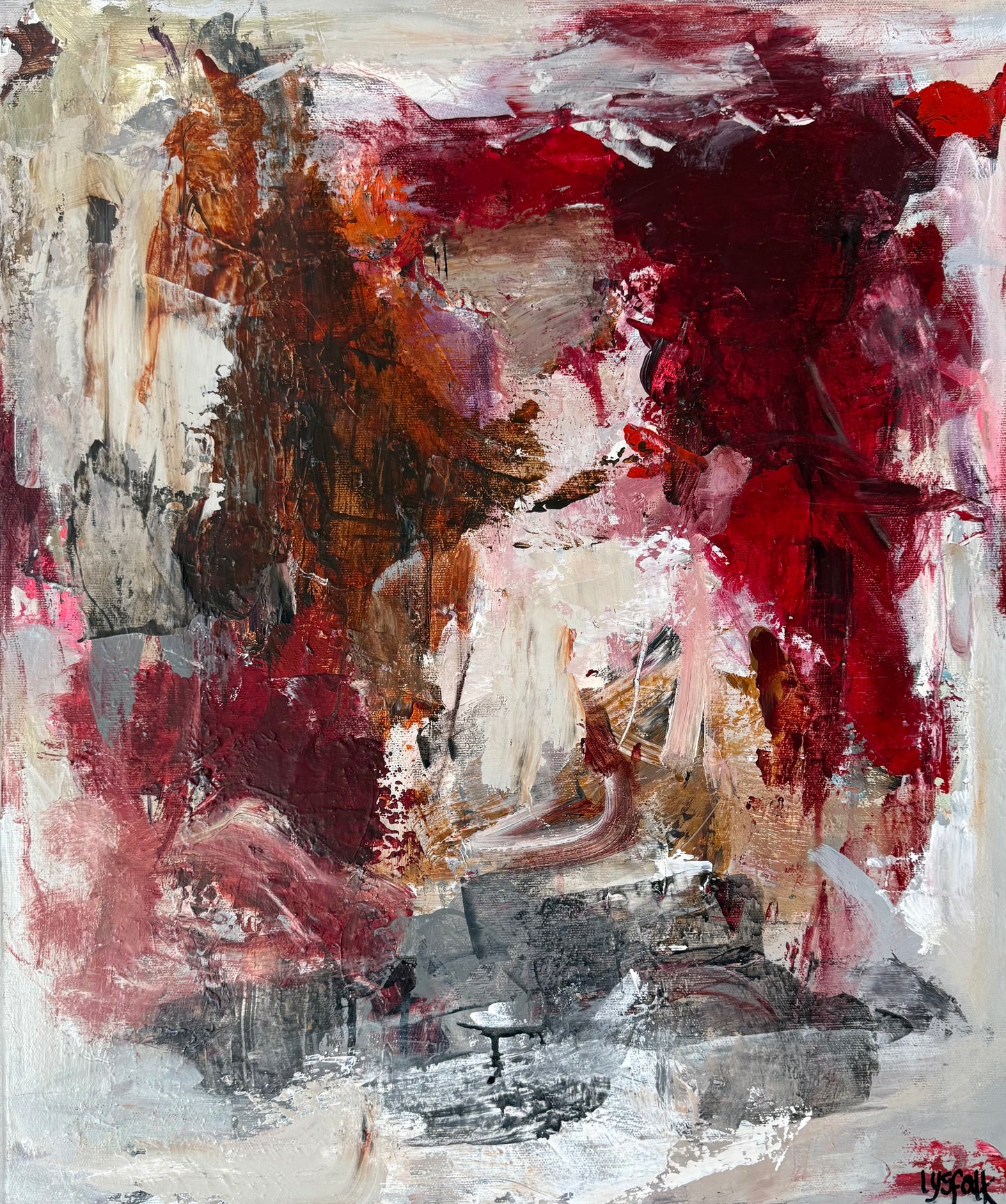 TINY TINY STEPS 60x50 cm