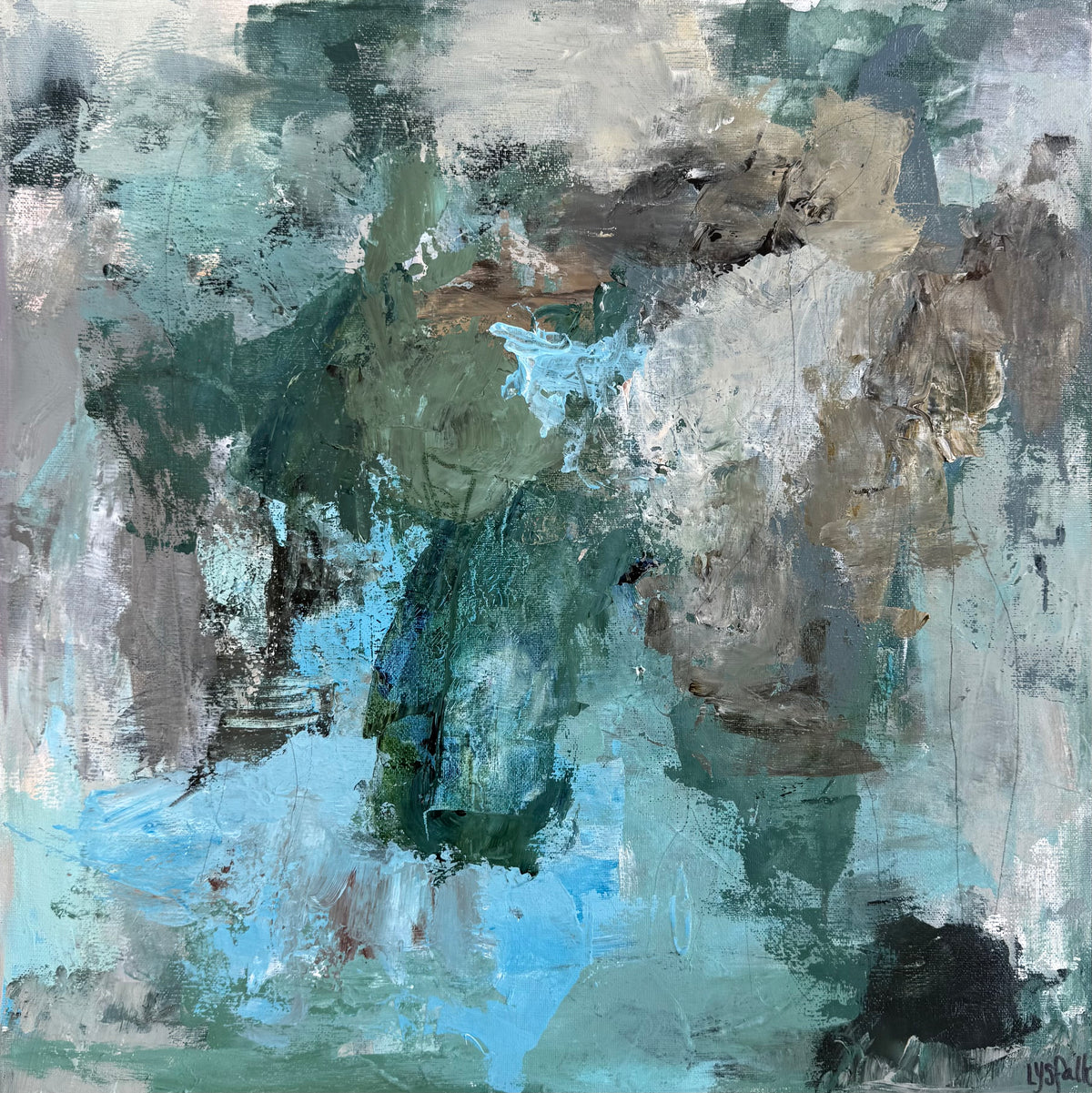 BEVÆGELSE 50x50 cm