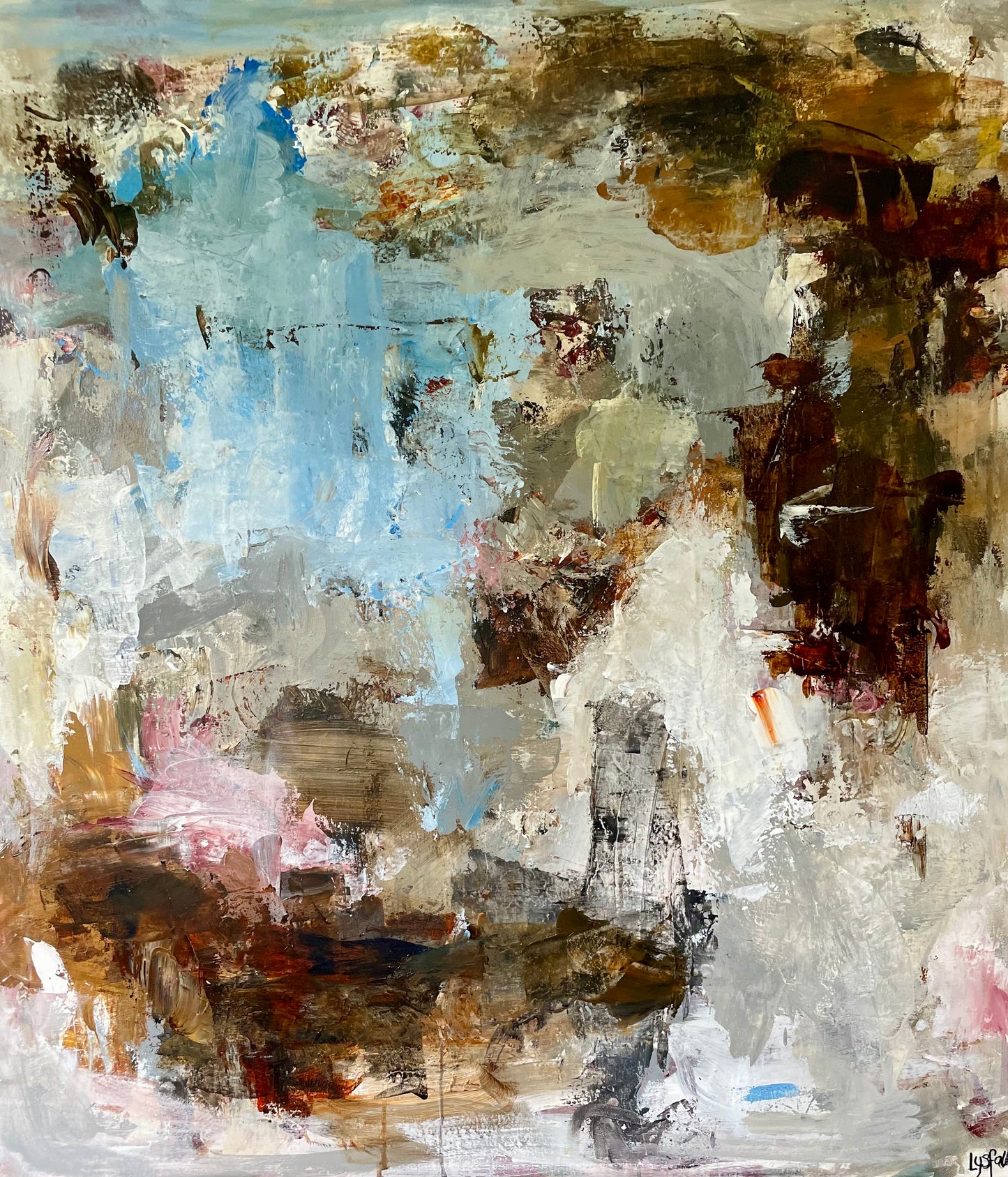 THE WINDMILL 100x90 cm