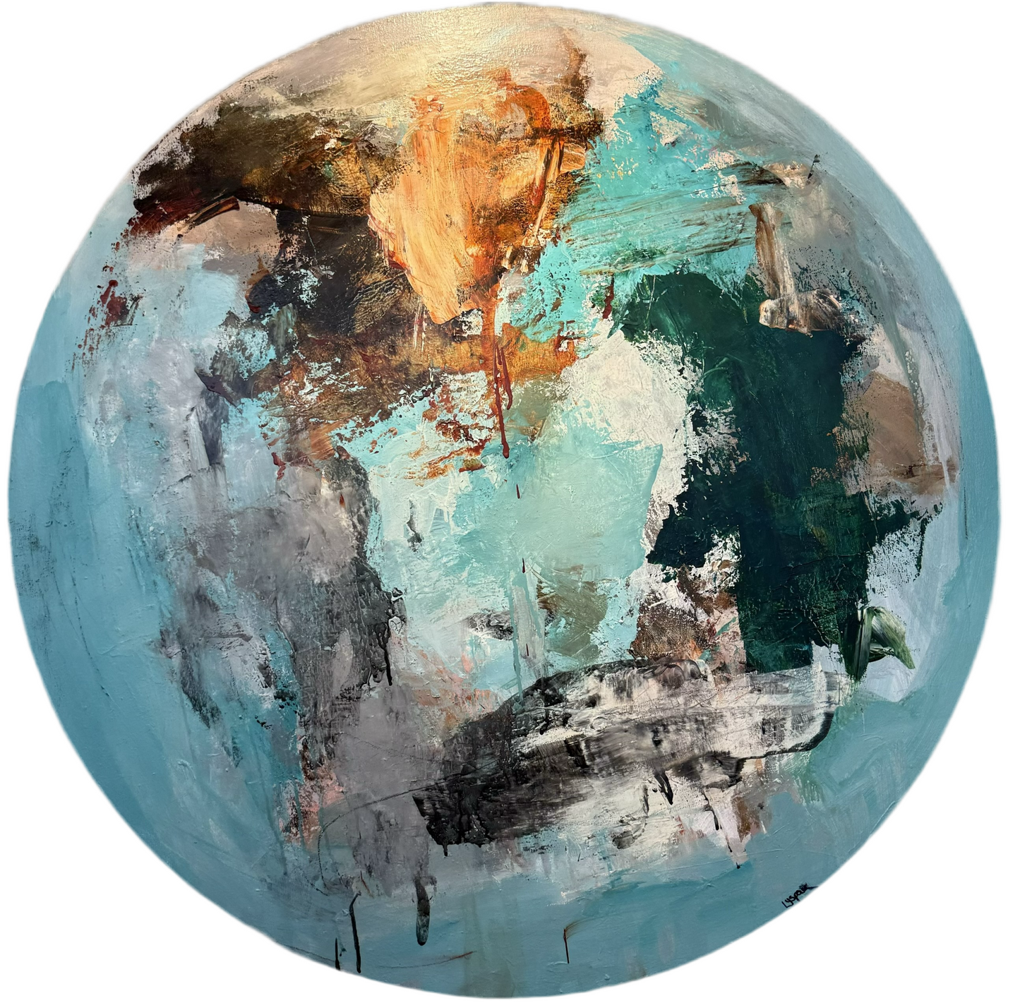 VI GÅR SAMMEN I HÅND 100 cm i diameter