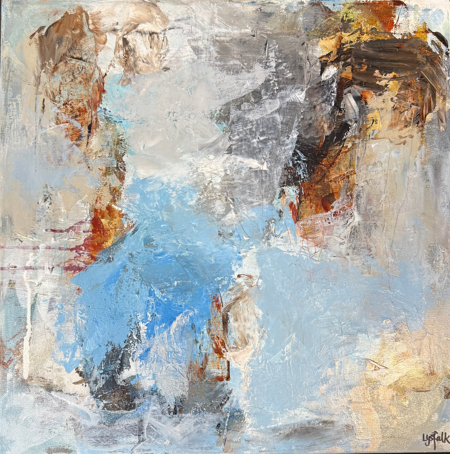 SILENCE MOMENT 50x50 cm