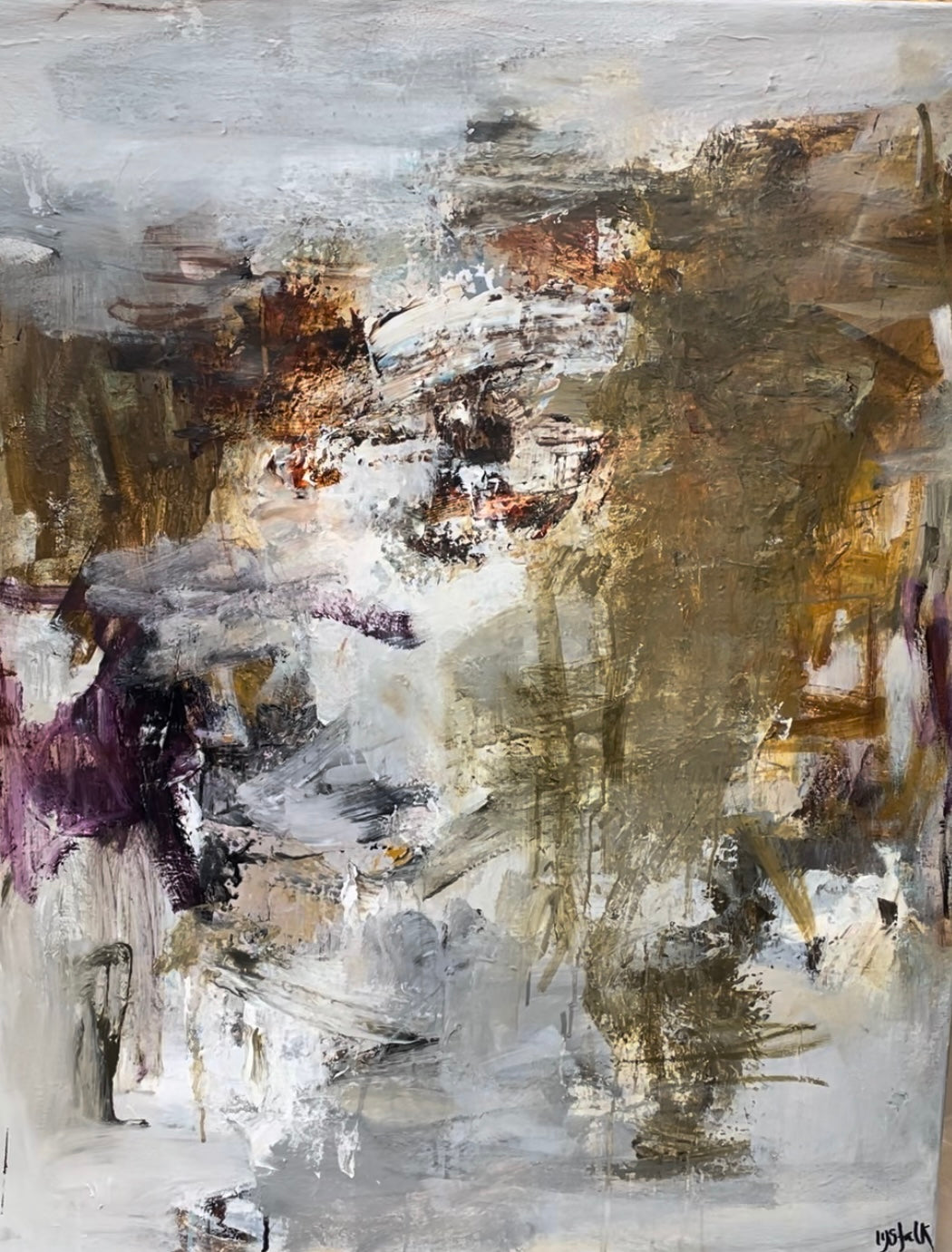 ALWAYS HUMMING ON MY WAY 100x80 cm