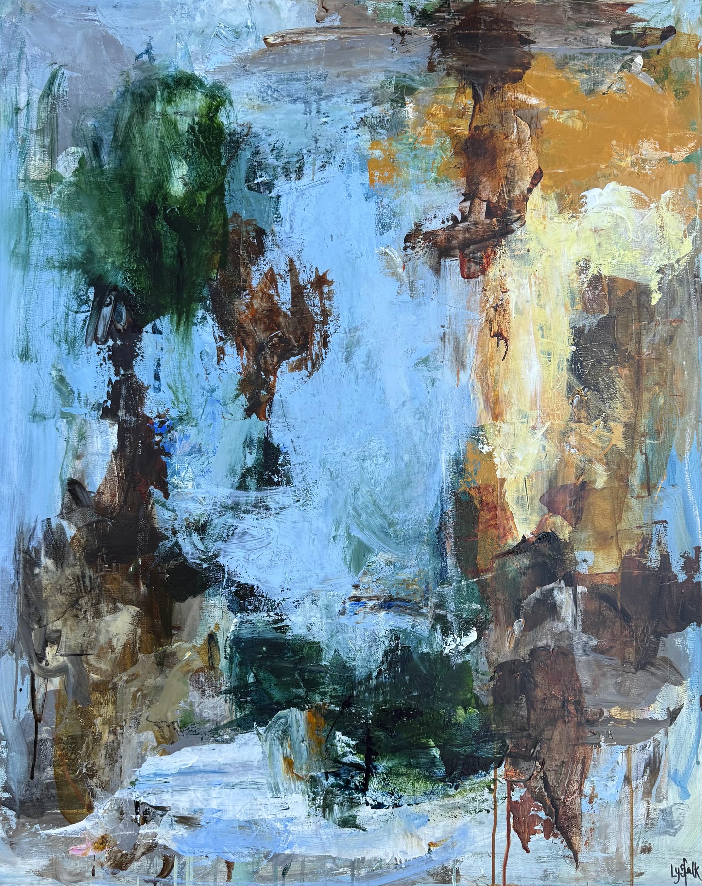 THE DREAMER 100x80 cm