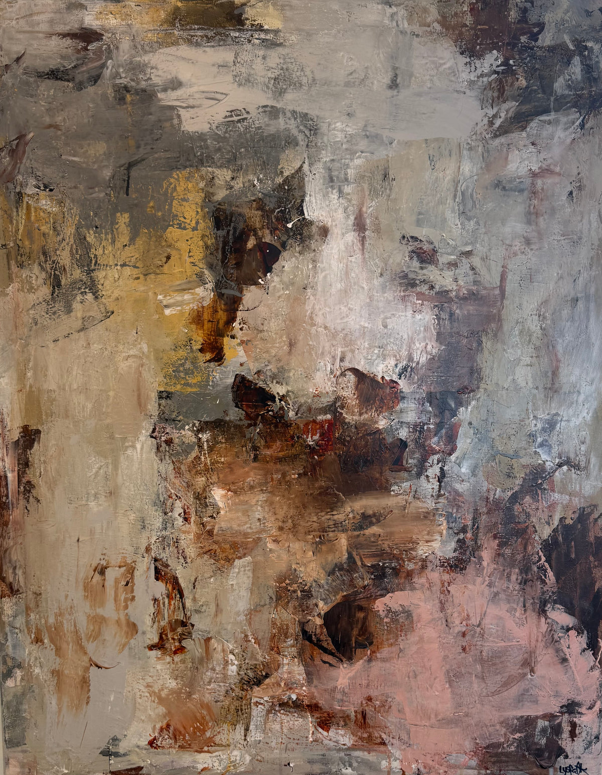 BLØDE SPOR 100x80 cm