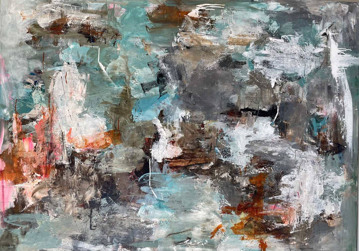 SOMETIMES ONLY WE KNOW 160x120 cm / 3 cm dyb blindramme