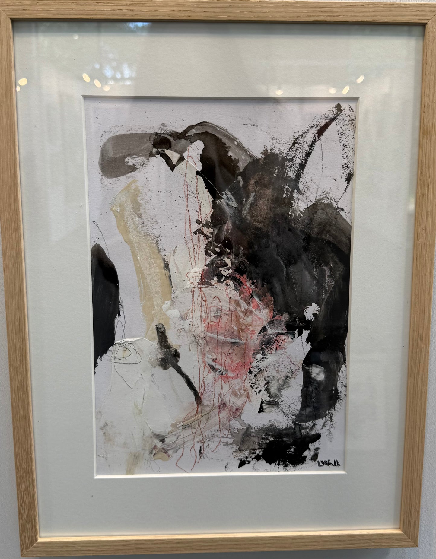 PAPERWORK i egetræsramme 40x30 cm