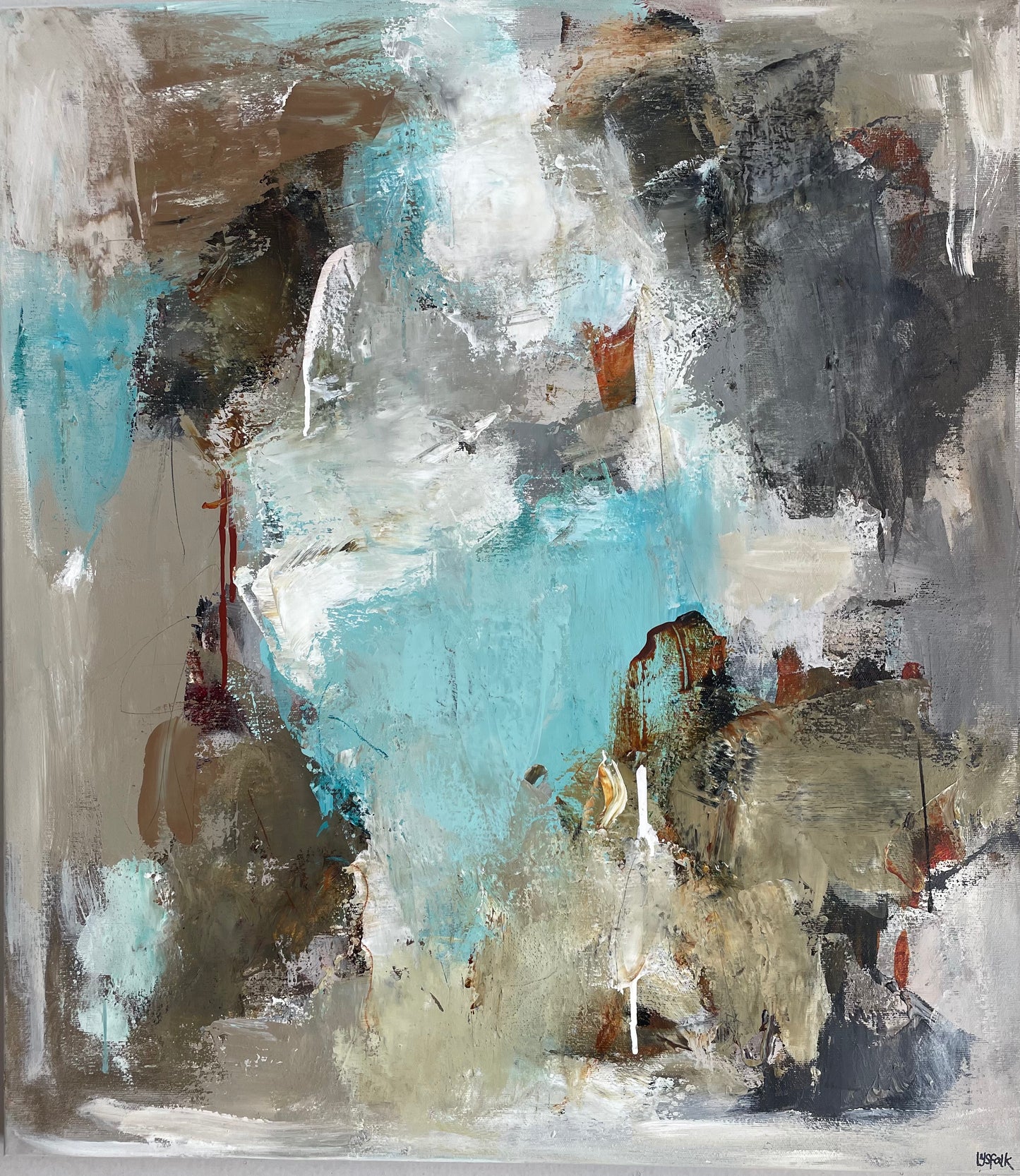 FIELDS OF GOLD 80x70 cm