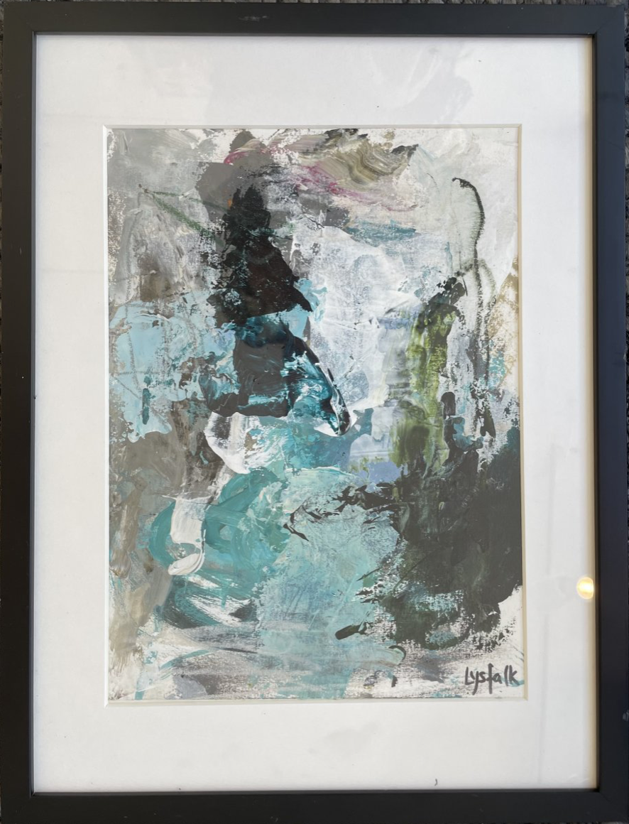 PAPERWORK i sort ramme 40x30 cm #122