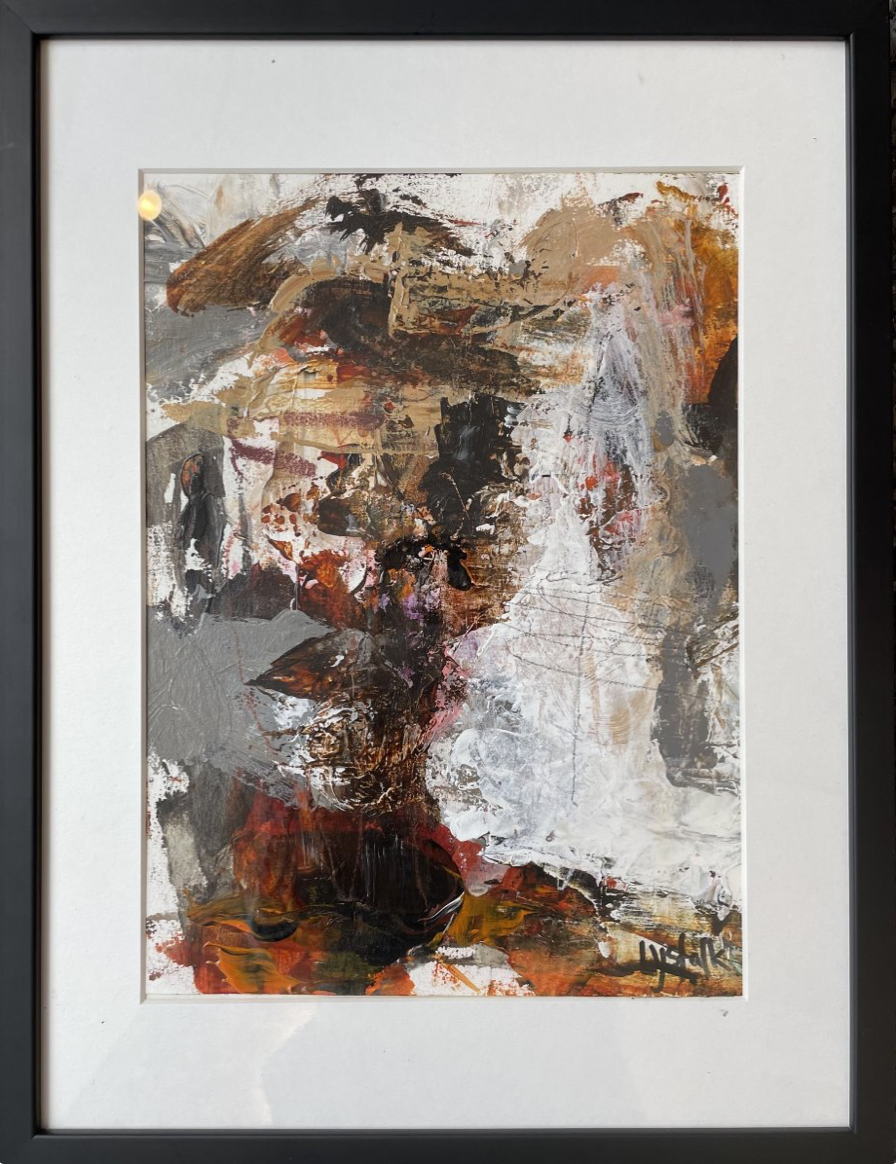 PAPERWORK i sort ramme 40x30 cm #128