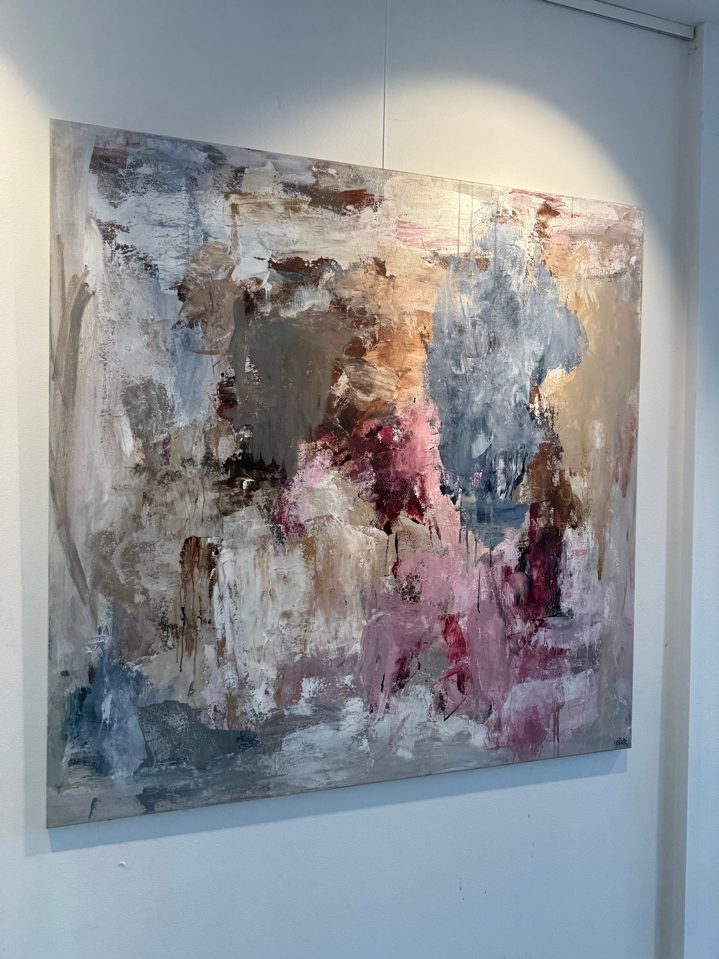 SOFT COLLISION 120x120 cm