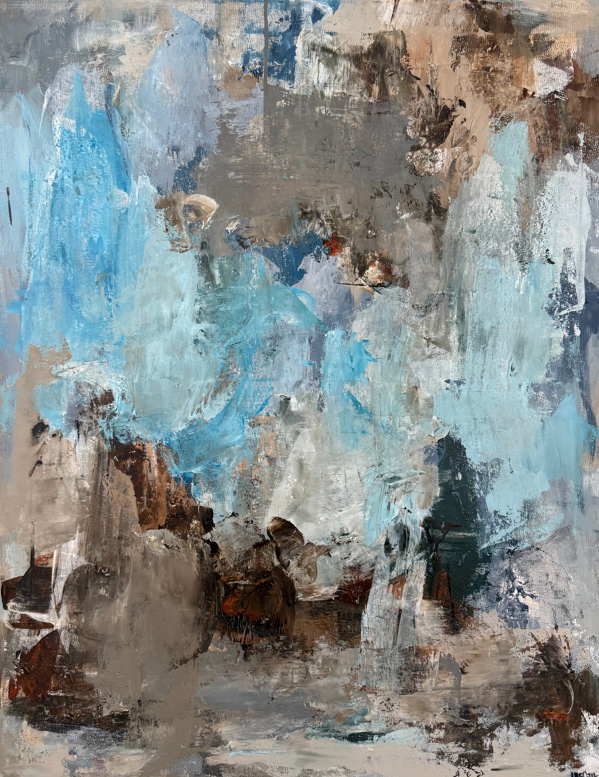 ALTID I FORANDEING 90x70 cm
