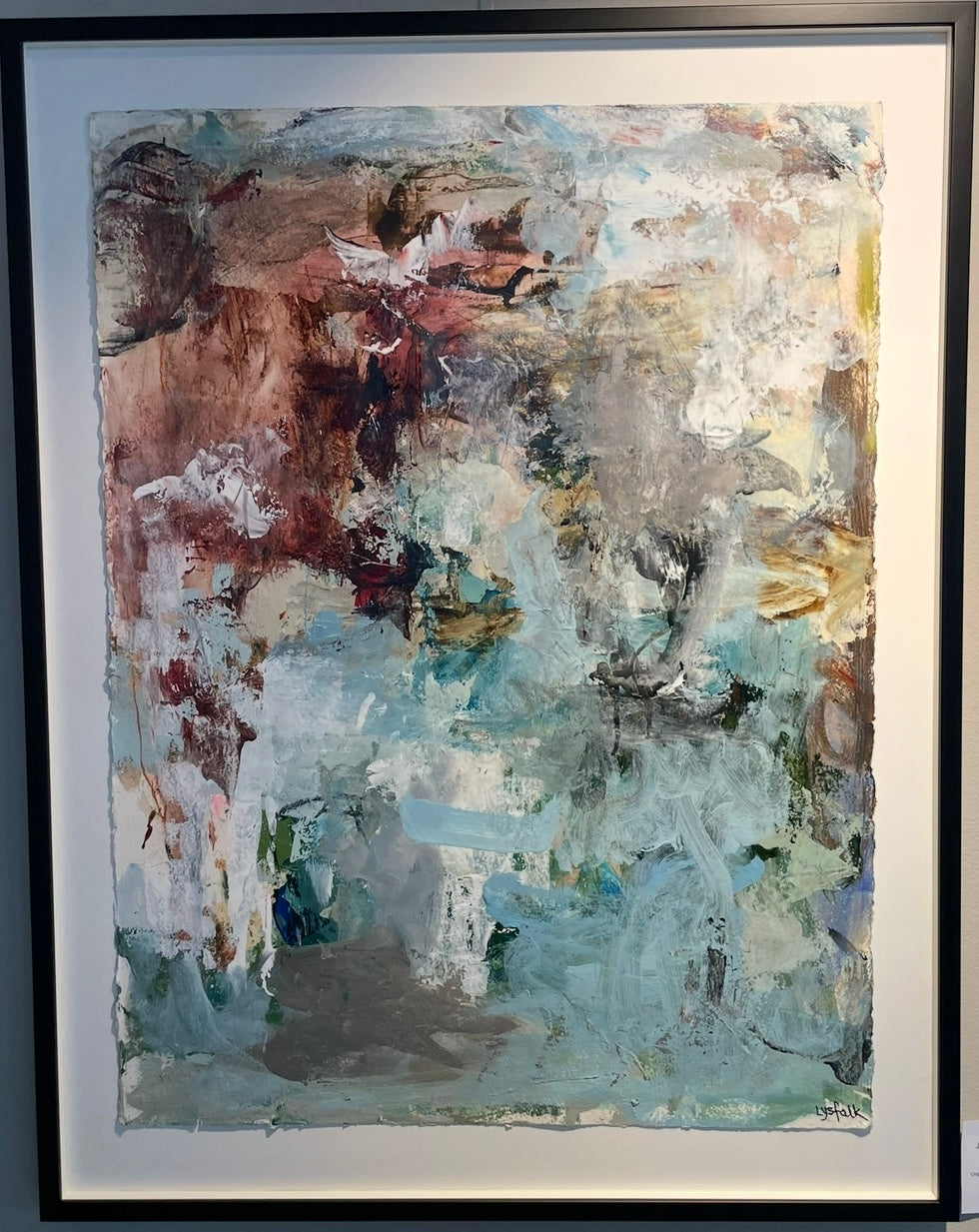 JAGTEN PÅ LYKKEN  90x70 cm