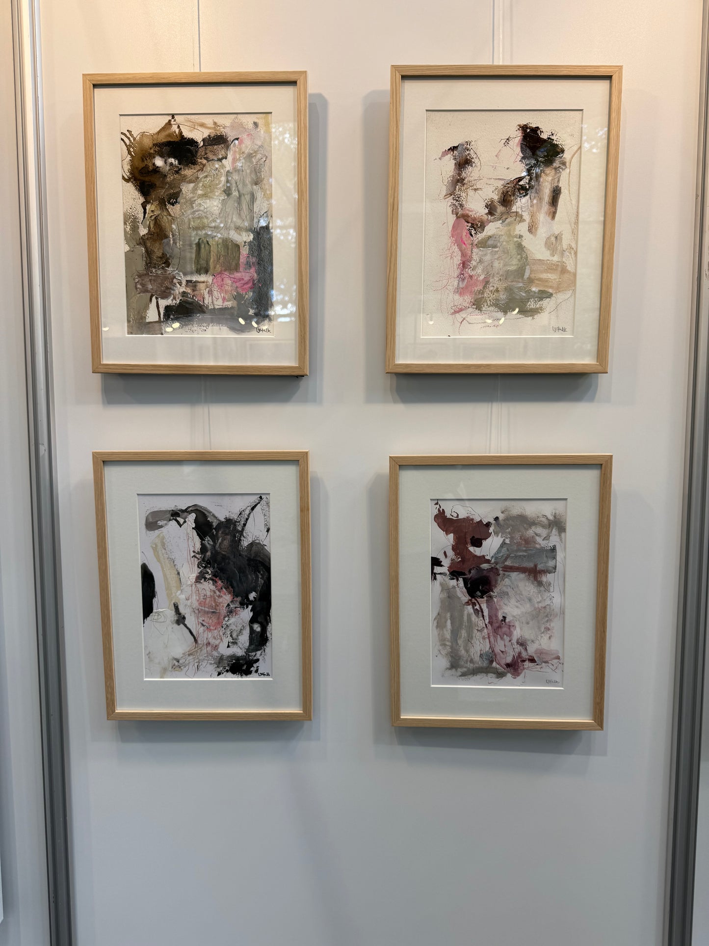 PAPERWORK i egetræsramme 40x30 cm