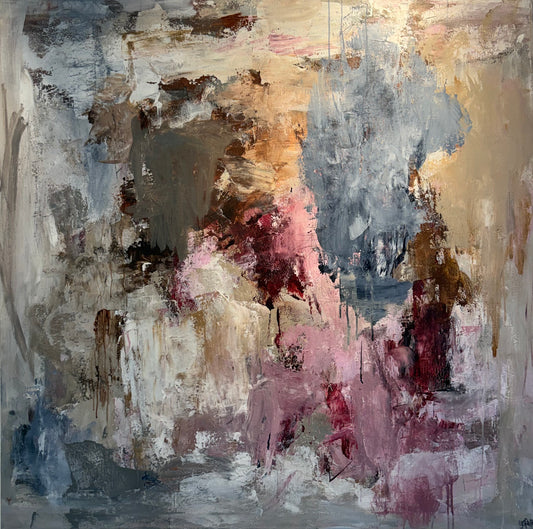 SOFT COLLISION 120x120 cm