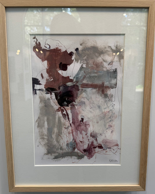 PAPERWORK i egetræsramme 40x30 cm