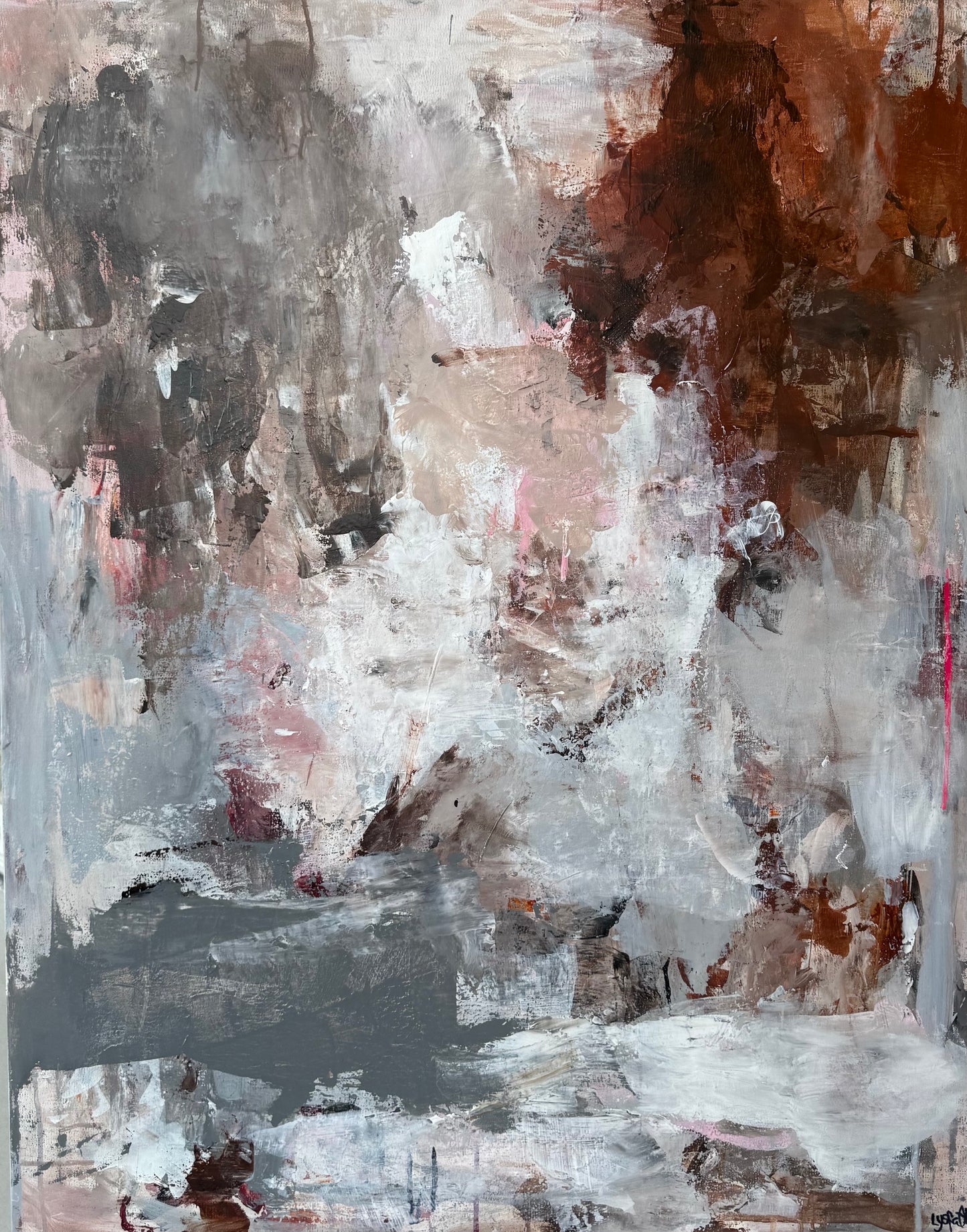 BLØDE SPOR 100x80 cm