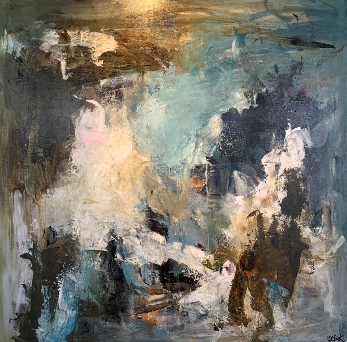 SUNSET 100X100 CM